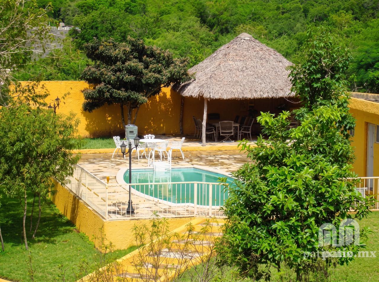 Quinta campestre en Villa de San Carlos — 5,165 m² con alberca, palapa y vista a la sierra